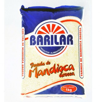 Farinha de Mandioca Grossa 1kg